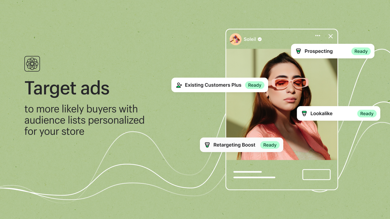 Shopify Audiences - Up to 2x more orders for every retargeting dollar spent  | Shopify App Store